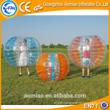 Half color tup bubble soccer bubble ball human buddy bumper ball for adult